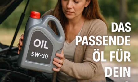 Passende Öl für das Auto finden