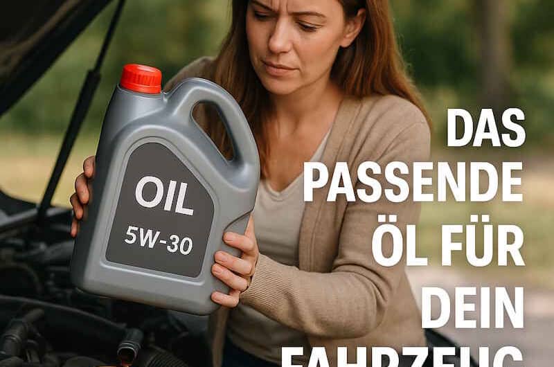 Passende Öl für das Auto finden